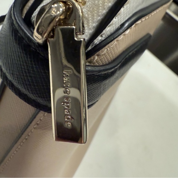 Kate Spade Staci Dome Backpack Beige & White Saffiano Leather Bag KG022 NEW $359 - Picture 6 of 16